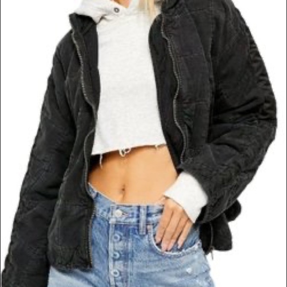 Free People Quilted Jacket